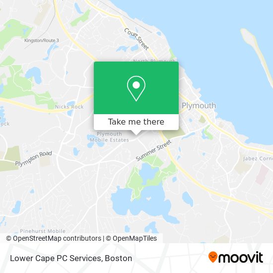 Lower Cape PC Services map