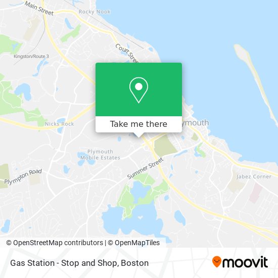 Gas Station - Stop and Shop map