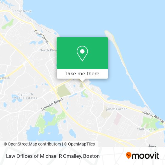 Law Offices of Michael R Omalley map