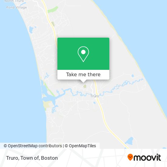 Mapa de Truro, Town of