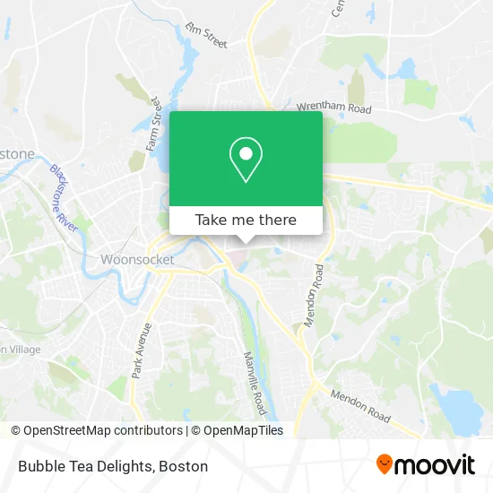 Bubble Tea Delights map