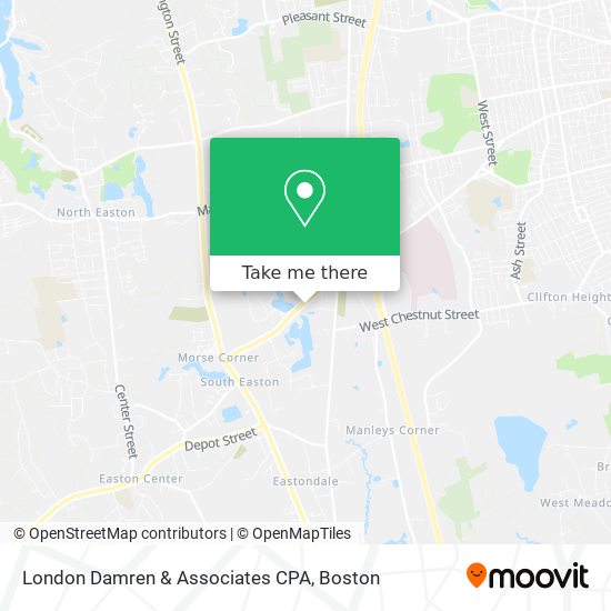 London Damren & Associates CPA map