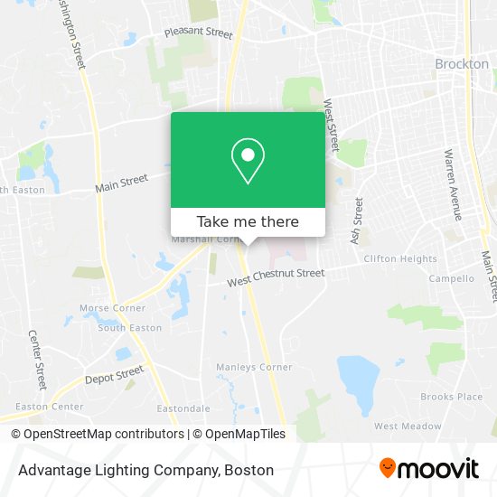 Advantage Lighting Company map