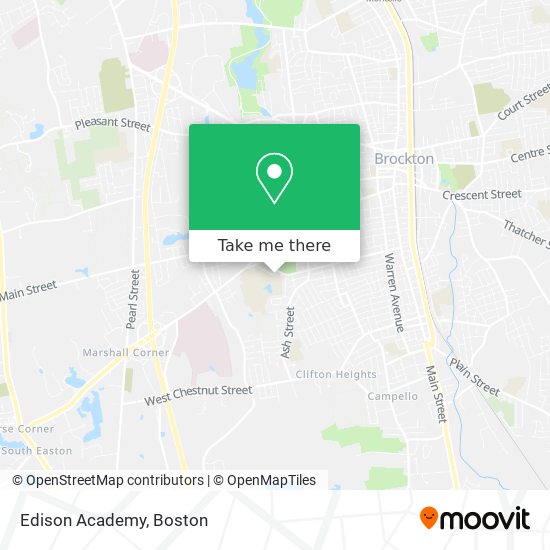 Edison Academy map