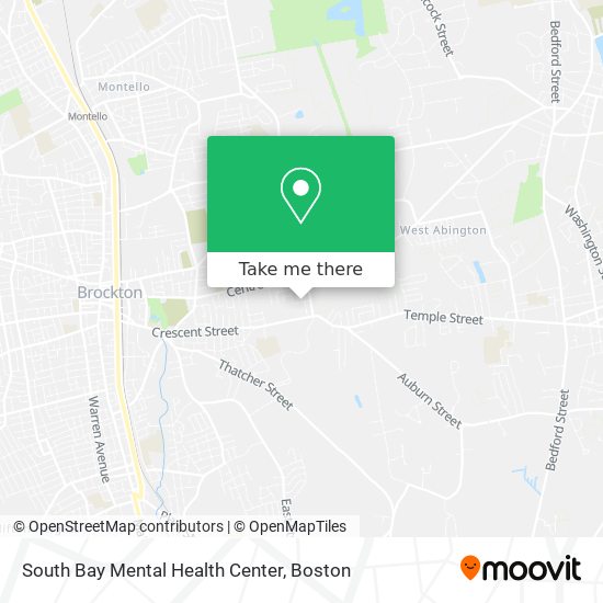 South Bay Mental Health Center map