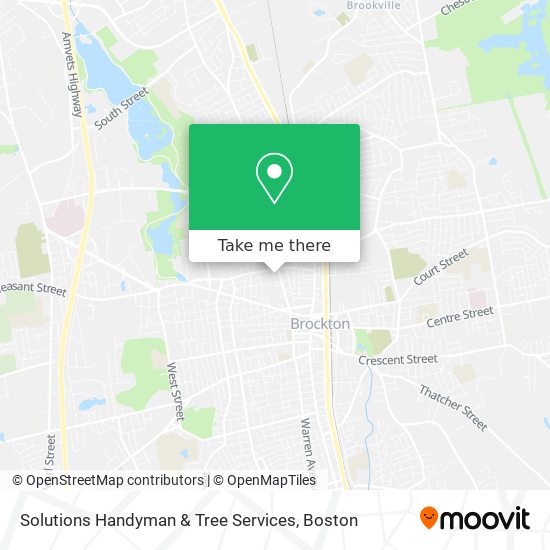 Solutions Handyman & Tree Services map