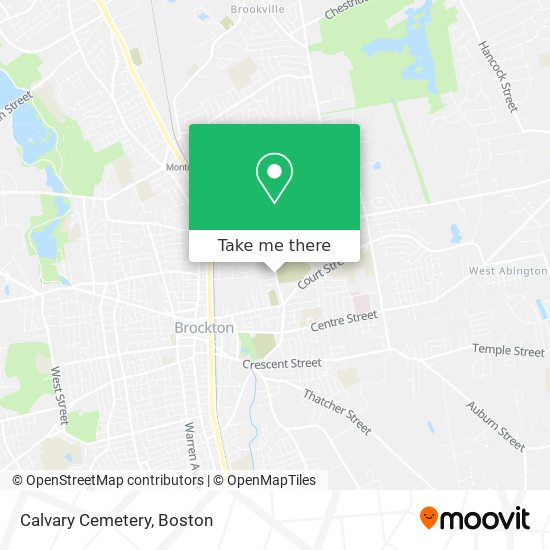 Mapa de Calvary Cemetery