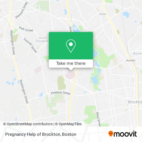 Mapa de Pregnancy Help of Brockton