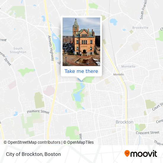 City of Brockton map