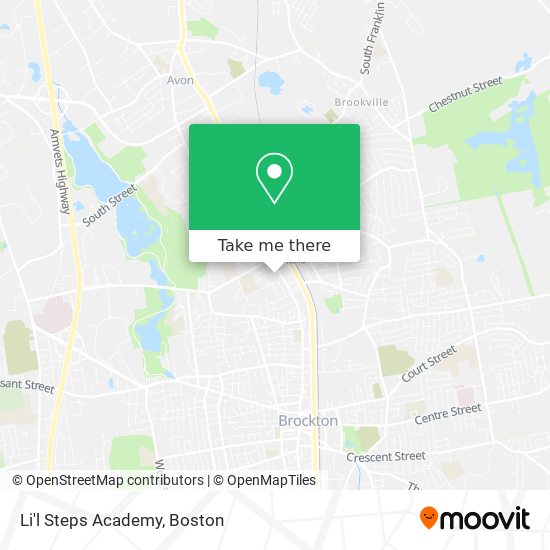 Li'l Steps Academy map