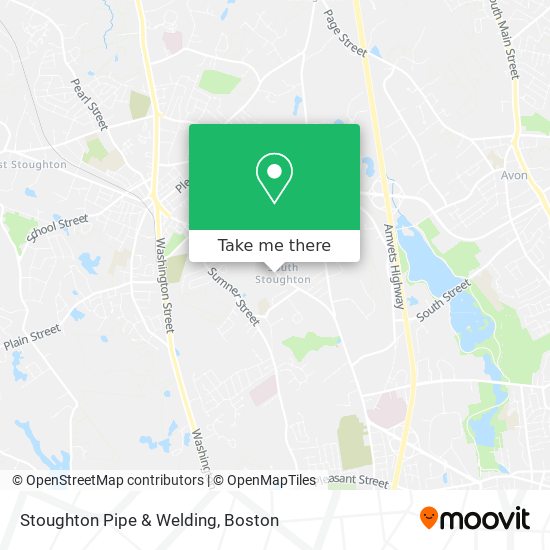 Mapa de Stoughton Pipe & Welding