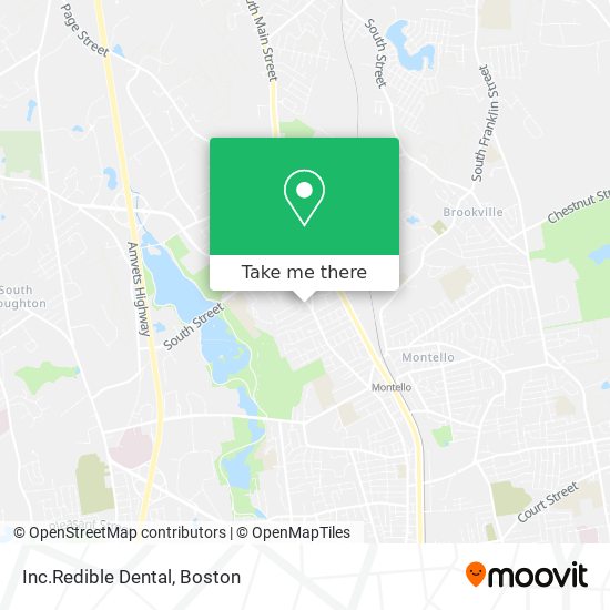 Mapa de Inc.Redible Dental