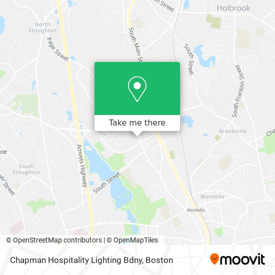 Chapman Hospitality Lighting Bdny map