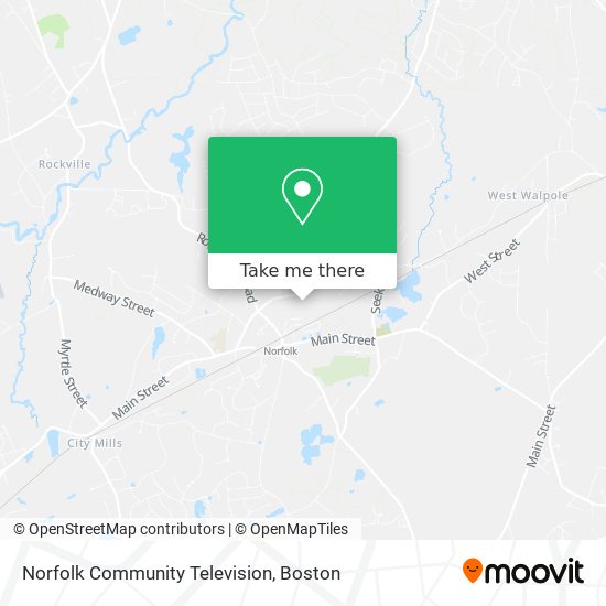 Mapa de Norfolk Community Television