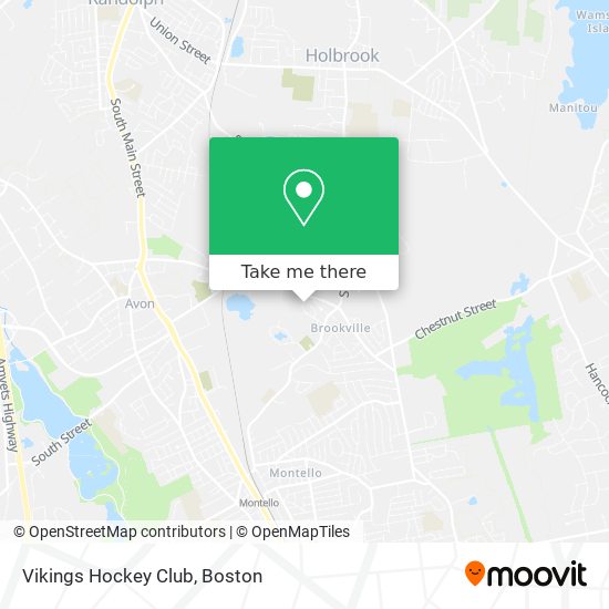 Vikings Hockey Club map