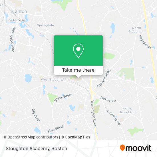 Stoughton Academy map