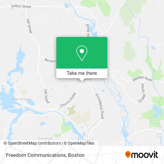 Mapa de Freedom Communications