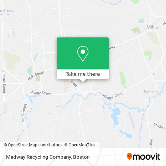 Medway Recycling Company map