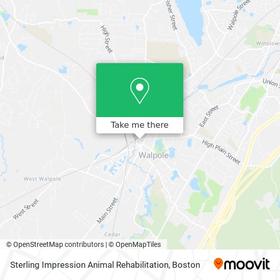 Sterling Impression Animal Rehabilitation map