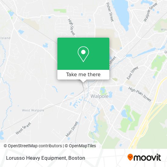 Lorusso Heavy Equipment map