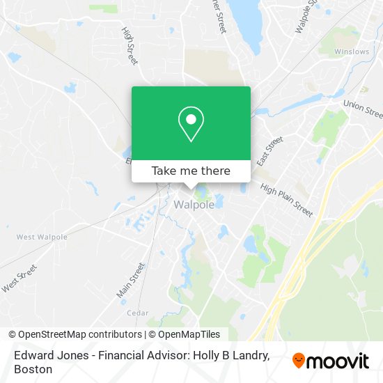 Mapa de Edward Jones - Financial Advisor: Holly B Landry