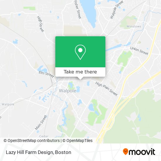 Lazy Hill Farm Design map