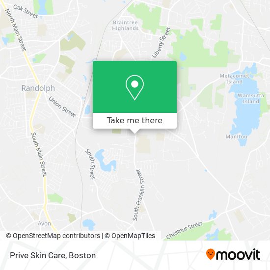 Prive Skin Care map