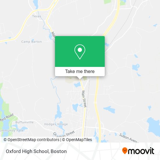 Oxford High School map