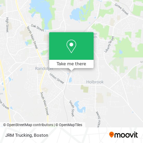 JRM Trucking map