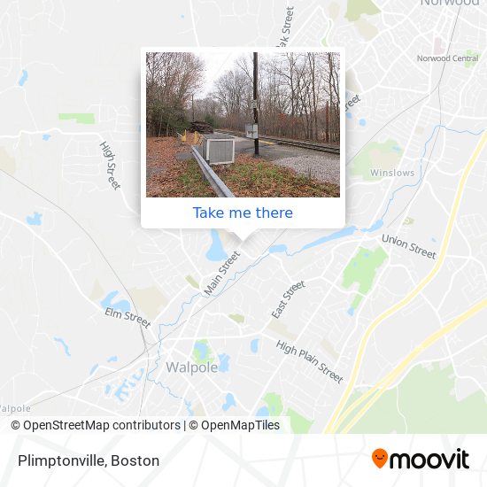 Plimptonville map