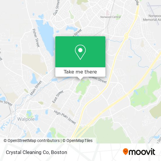 Mapa de Crystal Cleaning Co