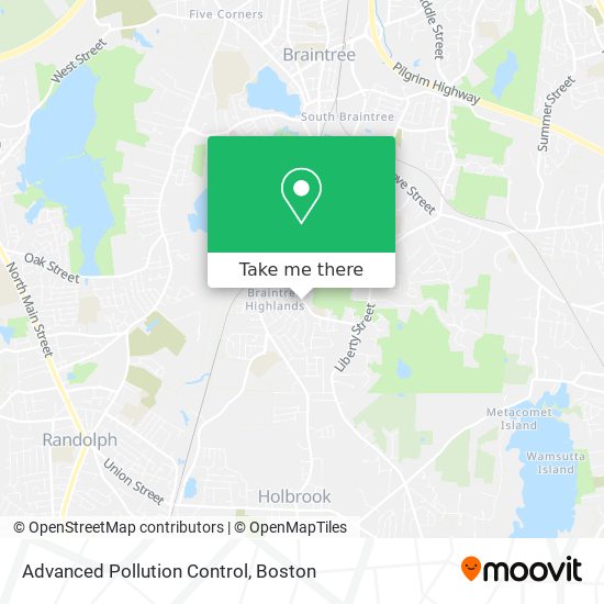 Advanced Pollution Control map