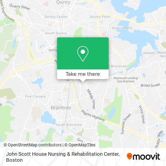 John Scott House Nursing & Rehabilitation Center map