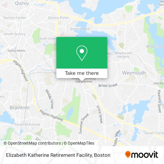 Mapa de Elizabeth Katherine Retirement Facility