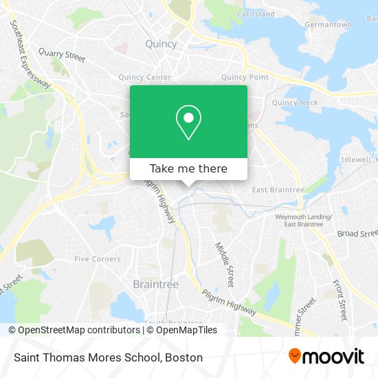 Mapa de Saint Thomas Mores School