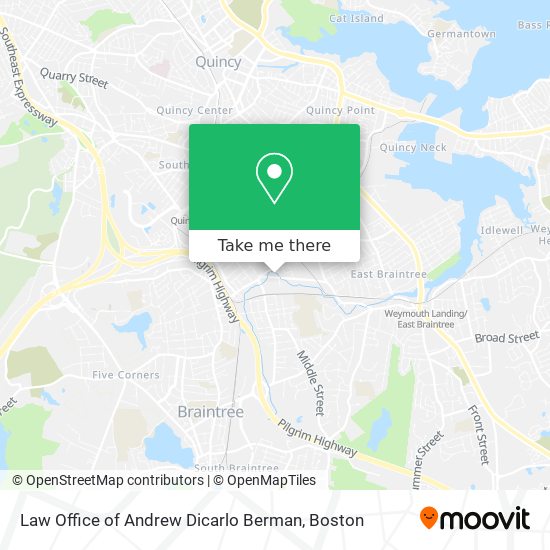 Mapa de Law Office of Andrew Dicarlo Berman