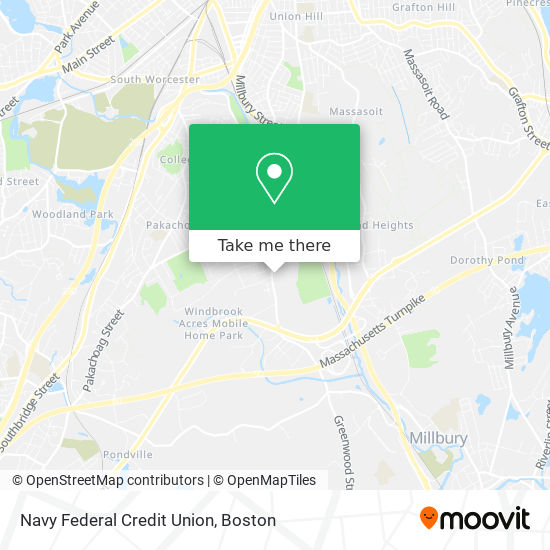 Navy Federal Credit Union map