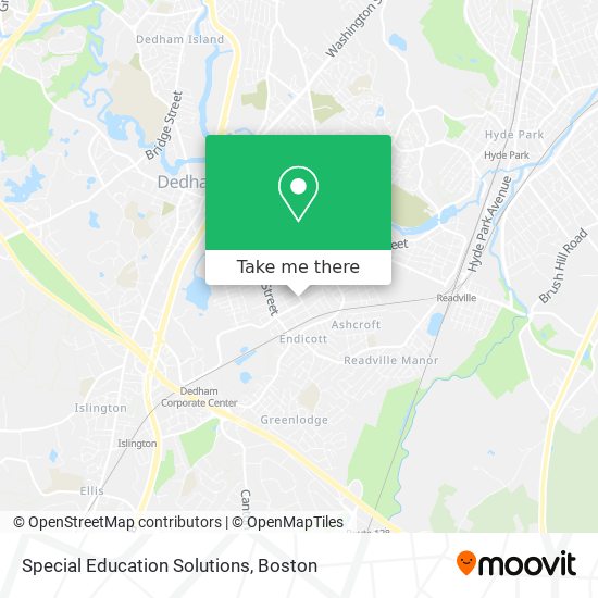 Special Education Solutions map