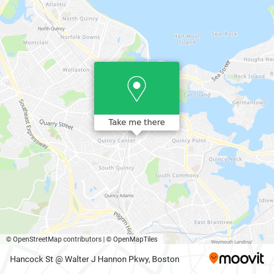 Hancock St @ Walter J Hannon Pkwy map