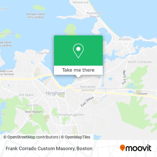 Mapa de Frank Corrado Custom Masonry
