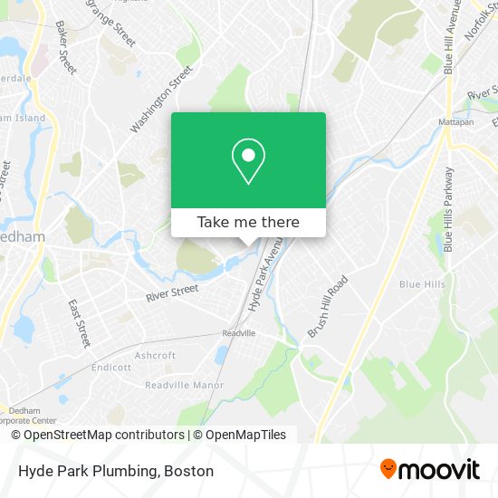 Mapa de Hyde Park Plumbing