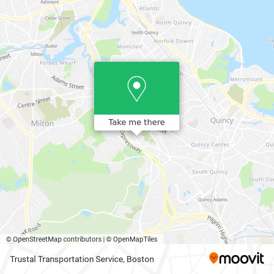 Trustal Transportation Service map