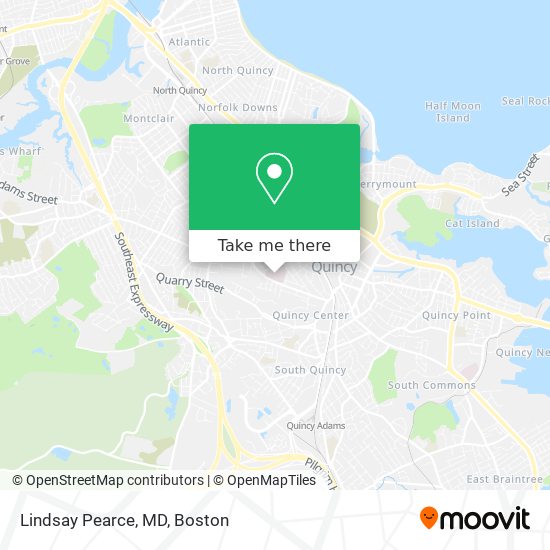 Mapa de Lindsay Pearce, MD