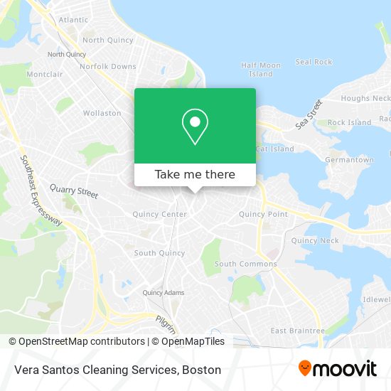 Vera Santos Cleaning Services map