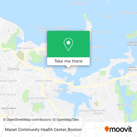 Manet Community Health Center map