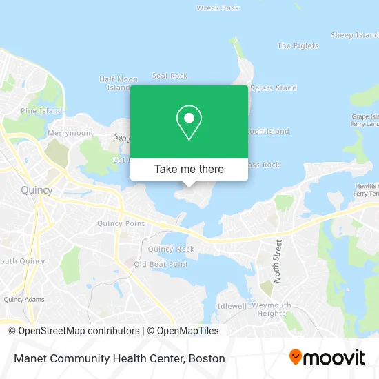 Manet Community Health Center map