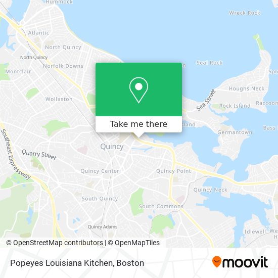 Mapa de Popeyes Louisiana Kitchen
