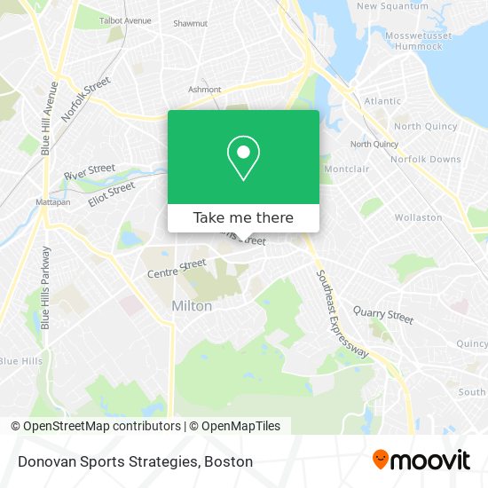 Mapa de Donovan Sports Strategies