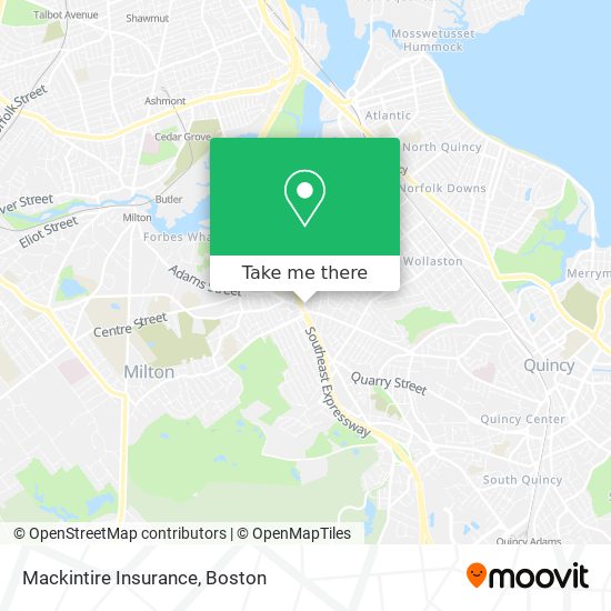 Mackintire Insurance map