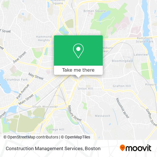 Mapa de Construction Management Services